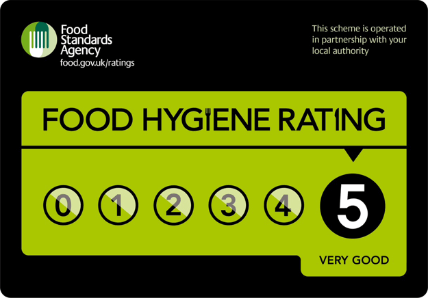 5 star food hygiene rating