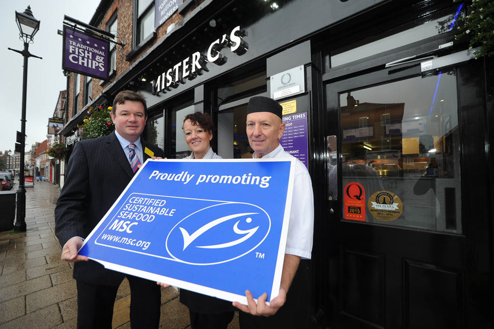 MSC sustainable fishing accreditation