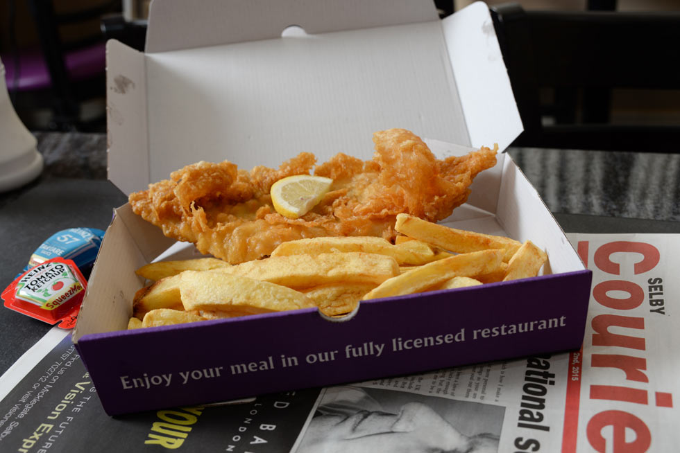 Selby's award winning fish and chips
